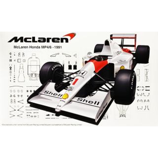 McLaren Honda MP4/6 - 1991 1/20 [Fujimi]