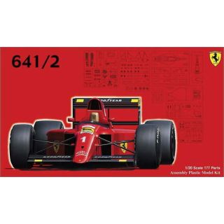 Ferrari 641/2 (Mexican GP/French GP) 1/20 (GP #26) [Fujimi]