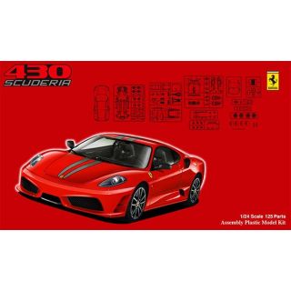 Ferrari 430 Scuderia 1/24 (RS #55) [Fujimi]