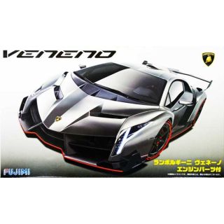 Lamborghini Veneno (with Engine) 1/24 (#94) [Fujimi]