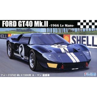 FORD GT40 Mk.II - 1966 Le Mans 1:24 [Fujimi]