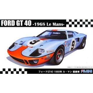 Ford GT40 1968 Le Mans 1/24 (RS-97) [Fujimi]