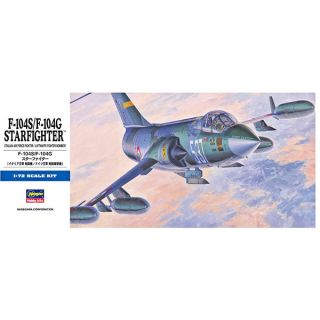 F-104S/F-104G Starfighter (Italian Airforce Fighter / Luftwaffe Fighter Bomber) 1/72 [Hasegawa]