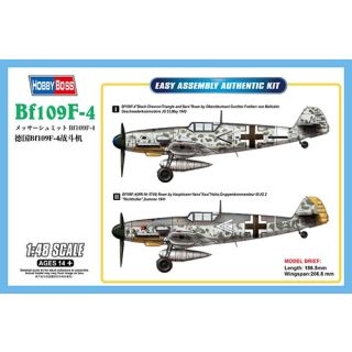 Messerschmitt Bf 109 F-4 1/48 [Hobby Boss]