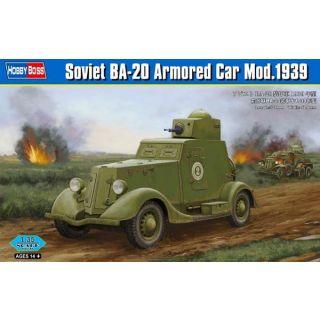 Soviet BA-20 Armored Car Mod.1939 1/35 [HobbyBoss]