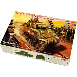 U.S M4 Tank Mid-Production 1/48 [HobbyBoss]