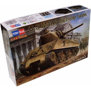 U.S M4A3 Medium Tank 1/48 [HobbyBoss]