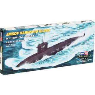JMSDF Harushiro Class Submarine 1/700 [Hobby Boss]