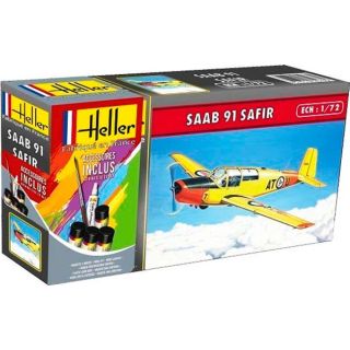 Saab 91 Safir Starter Kit 1/72 [Heller]