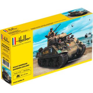 M4A2 Sherman "Division Leclerc" 1/72 [Heller]