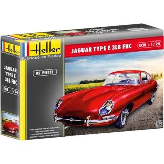 Jaguar Type E 3L8 FHC 1/24 [Heller]