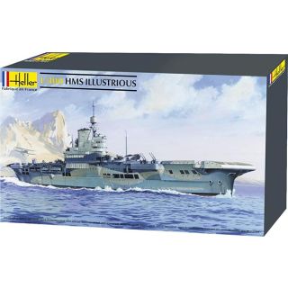 Aircraft Carrier HMS Illustrious 1/400 [Heller]