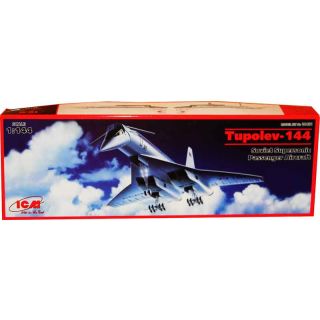 Tupolev-144 Soviet Supersonic Passenger Aircraft 1/144 [ICM]