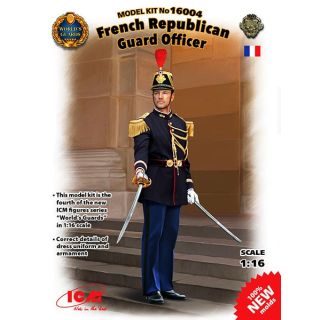 French Republican Guard Officer 1/16 [ICM]