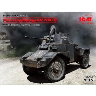 Panzerspähwagen P 204 (f) - WWII German Armoured Vehicle 1/35 [ICM]