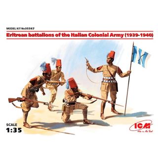 Eritrean battalions of the Italian Colonial Army (1939-1940) 1/35 [ICM]