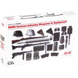 WWII German Infantry Weapons and Equipment 1/35 [ICM]