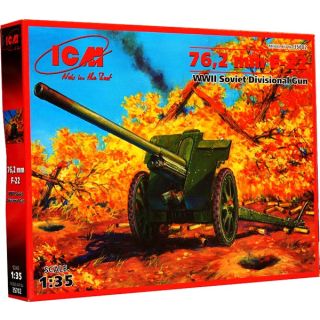 76,2mm F-22 - WWII Soviet Divisional Gun 1/35 [ICM]