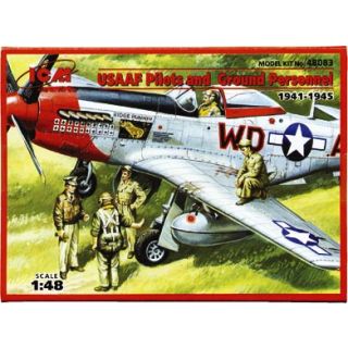 USAAF Pilots and Ground Personnel 1/48 [ICM]
