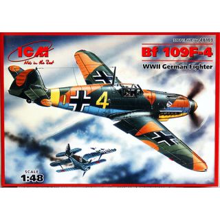 Bf 109F-4 WWII German Fighter 1/48 [ICM]