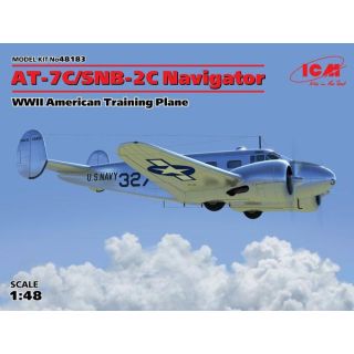 AT-7C/SNB-2C Navigator WWII American Training Plane 1/48 [ICM]