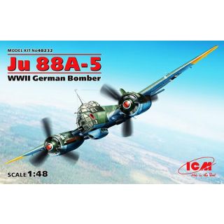 Ju 88A-5 WWII - German Bomber 1/48 [ICM]