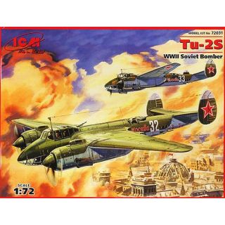 Tu-2S WWII Soviet Bomber 1/72 [ICM]