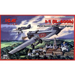 Polikarpov I-1 (IL-400b) First Sovier Monoplane Fighter 1/72 [ICM]