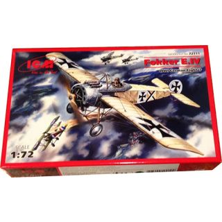 Fokker E.IV WWI German Fighter 1/72 [ICM]