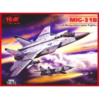 MiG-31B Russian Heavy Interceptor Fighter 1/72 [ICM]