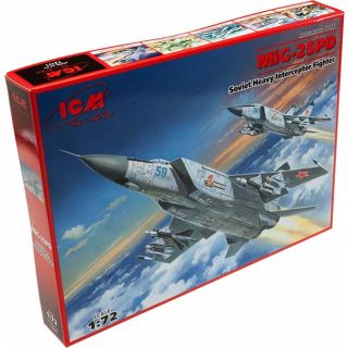 MiG-25 PD Soviet Interceptor Fighter 1/72 [ICM]