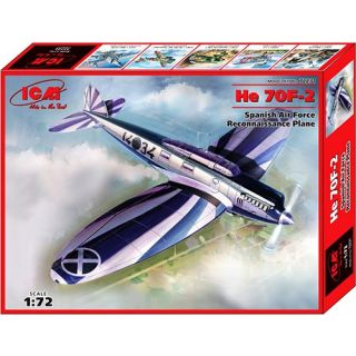 He 70F-2 Spanish Air Force Recconaissance Plane 1/72 [ICM]