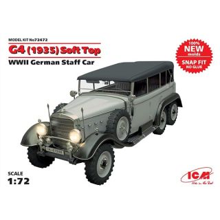 G4 (1935) Soft Top WWII German Staff Car 1/72 [ICM]