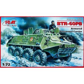 BTR-60PB Armored Personnel Carrier 1/72 [ICM]