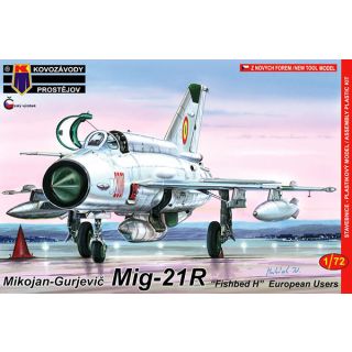 Mikojan-Gurevič Mig-21R "Fishbed H" European Users 1/72 [AZmodel]