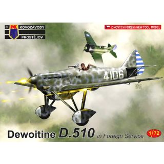 Dewoitine D.510 in Foreign Service - British, SSSR, China 1/72 [AZmodel]