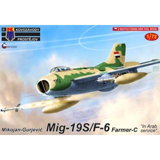 Mikojan-Gurevič MiG-19S/F-6 Farmer-C "In Arab service" 1/72 [AZmodel]