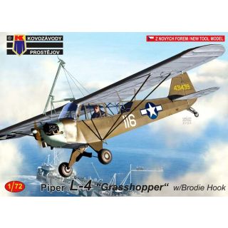 Piper L-4 "Grasshopper" w/Brodie Hook 1/72 [AZmodel]