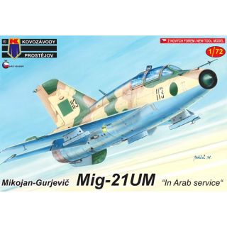 Mikojan-Gurevič MiG-21UM "In Arab service" 1/72 [AZmodel]