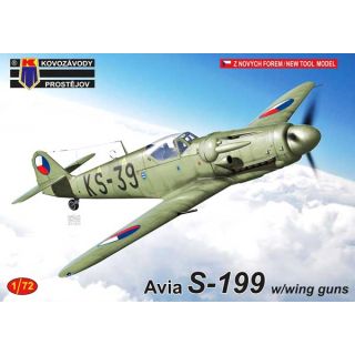 Avia S-199 w/Wing Guns 1/72 [AZmodel]