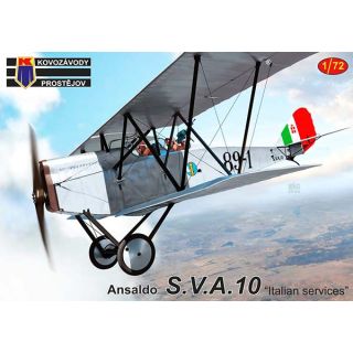 Ansaldo S.V.A.10 "Italian services" 1/72 [AZmodel]