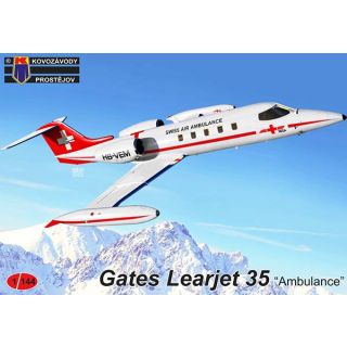 Gates Learjet 35 "Ambulance" 1/144 [AZmodel]