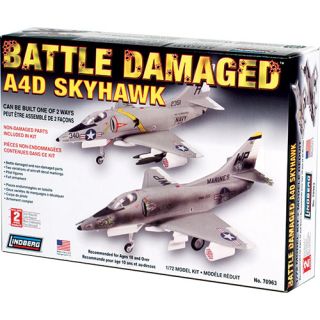 Battle Damaged A4D Skyhawk 1/72 [Lindberg]