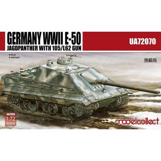 Germany WWII E-50 Jagdpanther With105/L62 Gun 1/72 [ModelCollect] [ModelCollect]