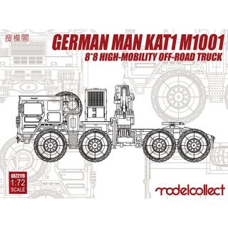 German MAN KAT1M1001 8*8 High-Mobility Off- Road Truck 1/72 [ModelCollect] [ModelCollect]