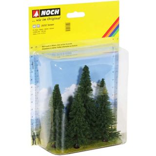 Fir Trees 4 pcs, 8 cm - 12 cm