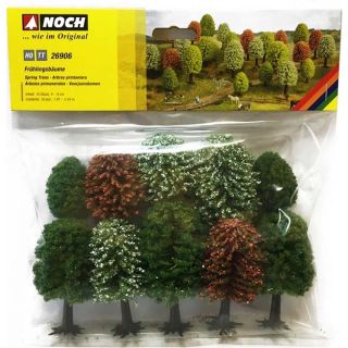 Spring Trees 10 pcs, 5 - 9 cm