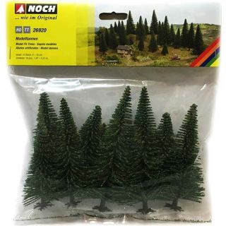 Model Fir Trees 10 pcs, 5 cm - 14 cm