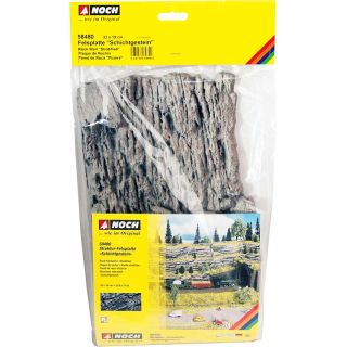 Rock Wall “Stratified” Structured Hard Foam Model for integrating, 33 cm x 19 cm
