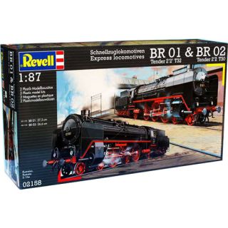 Express Locomotives BR01 + BR02 1/87 (H0) [Revell]